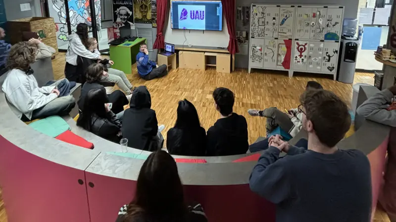 La biblioteca Uau di via Milano - © www.giornaledibrescia.it