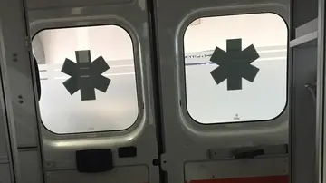 ambulanza dall'interno