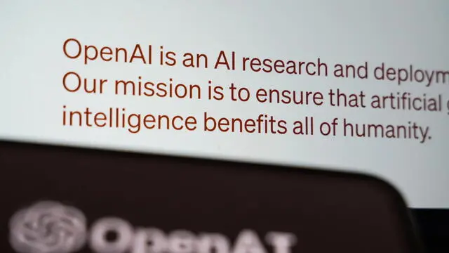 epa10511141 An illustration picture shows the introduction page of ChatGPT, an interactive AI chatbot model trained and developed by OpenAI, on its website in Beijing, China, 09 March 2023. According to the White Paper on the Development of Artificial Intelligence Industry released by Beijing economy and information technology bureau on 13 February 2023, the capital city will support leading enterprises in developing artificial intelligence (AI) models that can challenge ChatGPT. EPA/WU HAO