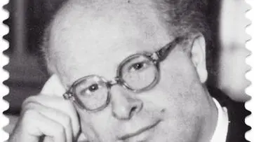 Dovrebbero essere gli ultimi francobolli italiani emessi quest’anno. Sono dedicati ad Adriano Olivetti e alla macchina da scrivere portatile Lettera 22.