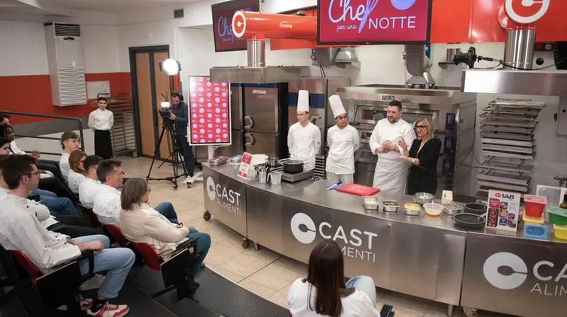 Una lezione di Chef per una notte a Cast Alimenti