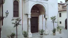 La facciata della chiesa di san Clemente