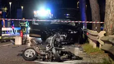 Schianto a Padenghe tra un'auto e un motorino: morto un uomo