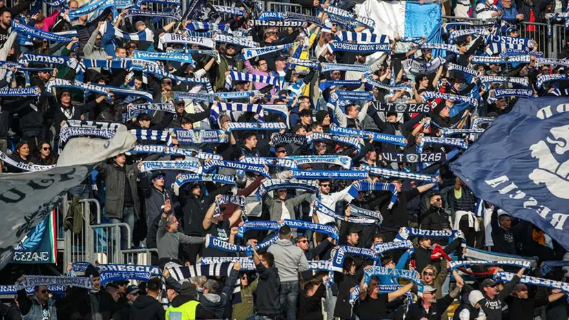 In una foto d'archivio, tifosi del Brescia Calcio - Foto New Reporter/Nicoli © www.giornaledibrescia.it