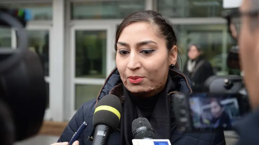 Pinky Aoulakh è stata aggredita e sfregiata dall'ex marito © www.giornaledibrescia.it