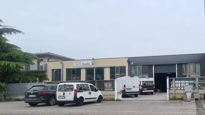 L'azienda di Carpenedolo dove è avvenuto l'incidente - © www.giornaledibrescia.it