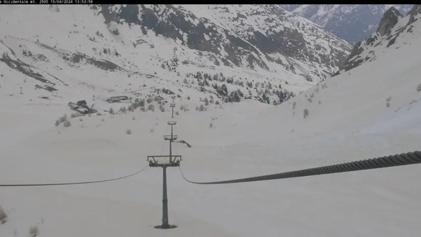 Neve sulle montagne bresciane: le immagini delle webcam