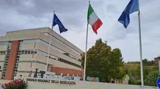 L'ingreso del Palazzo del Consiglio regionale della Basilicata