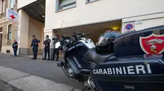 Aggressione con arma bianca al interno del Istituto Clinico Citta Studii, Carabinieri sul posto, Milano, 15 Aprile 2024, Ansa/Andrea Fasani