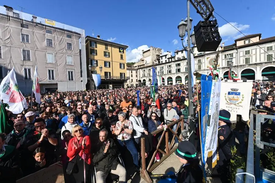 Le celebrazioni per il 25 aprile in piazza Loggia