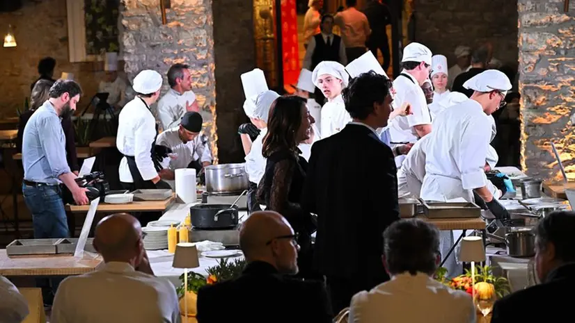 La cena di gala dell'undicesima edizione di Chef per una notte