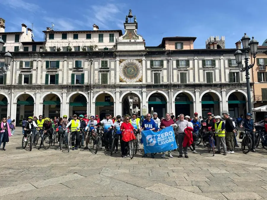«Giro Le vite spezzate», la biciclettata per ricordare le vittime sul lavoro