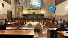 La seduta del Consiglio provinciale in Broletto -  © www.giornaledibrescia.it