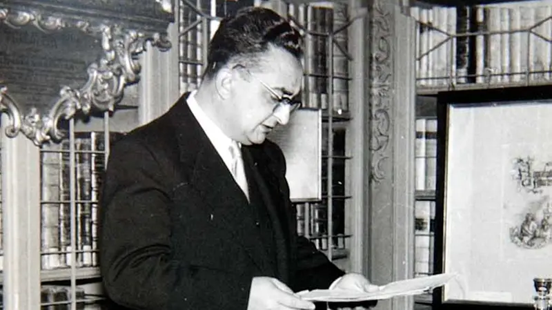 Ugo Baroncelli è stato direttore della Queriniana dal 1950 al 1970 - Foto © www.giornaledibrescia.it