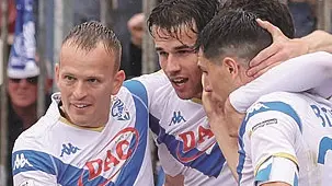 Nel Brescia c'è voglia di festa - Foto New Reporter Nicoli © www.giornaledibrescia.it