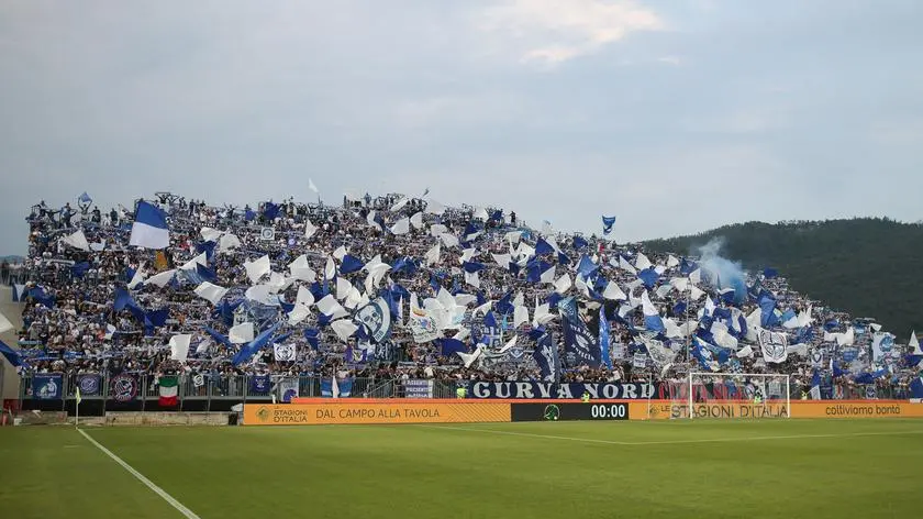La curva nord del Brescia - © www.giornaledibrescia.it