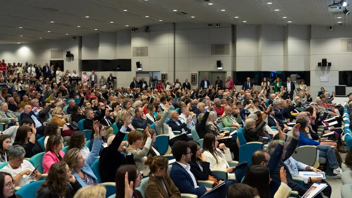 Un'assemblea di una Bcc - © www.giornaledibrescia.it