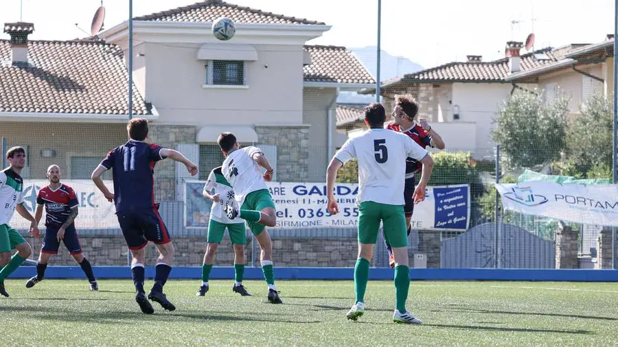 Seconda categoria: le immagini di Calcistica Valtenesi-Roè Volciano