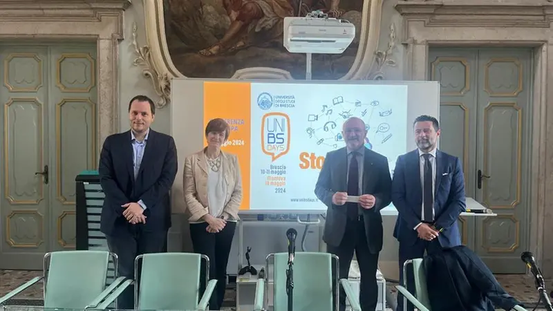 La presentazione degli UniBs Days 2024