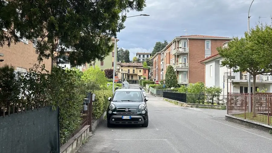 La zona di Rezzato in cui è avvenuta la truffa