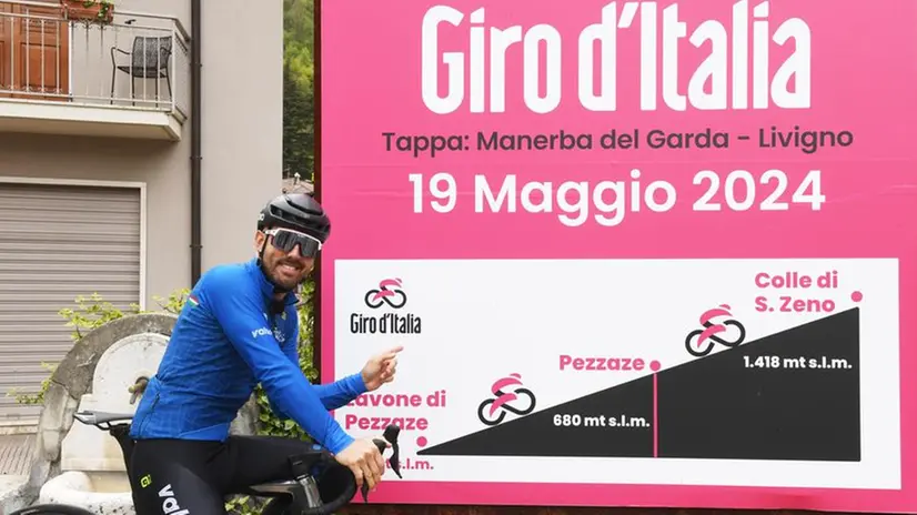 Giro d'Italia, Colbrelli in sella per lo speciale su Teletutto