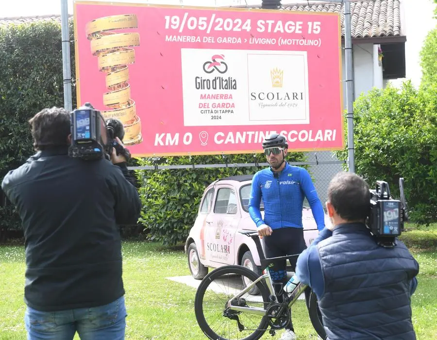 Giro d'Italia, Colbrelli in sella per lo speciale su Teletutto