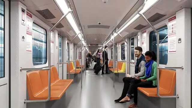 I nuovi treni della metro A e B di Roma in arrivo da dicembre 2024 (fonte assessorato alla Mobilità di Roma Capitale)