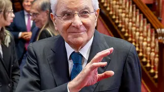 Roma - Il Presidente Sergio Mattarella in occasione della cerimonia di celebrazione del Giorno della Memoria dedicato alle vittime del terrorismo, oggi 9 maggio 2024 (Foto di Paolo Giandotti - Ufficio per la Stampa e la Comunicazione della Presidenza della Repubblica)