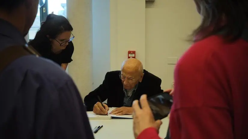 Franco Fontana al museo Santa Giulia per il firmacopie