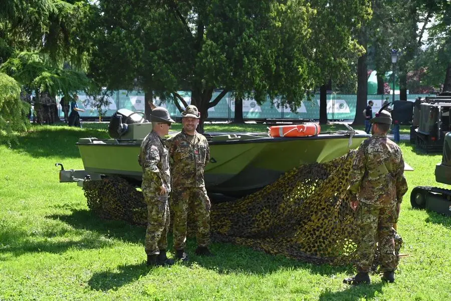 Adunata degli alpini a Vicenza, l'apertura