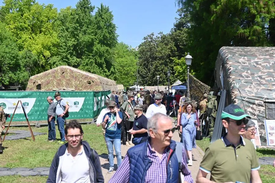 Adunata degli alpini a Vicenza, l'apertura