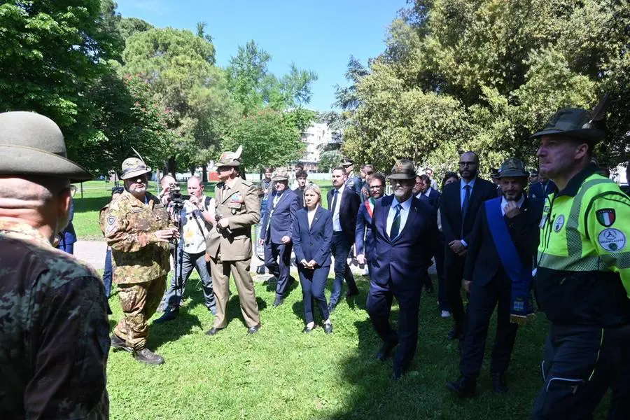 Adunata degli alpini a Vicenza, l'apertura