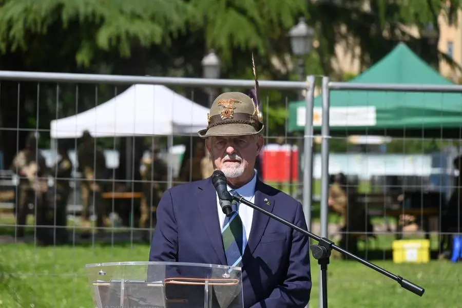 Adunata degli alpini a Vicenza, l'apertura