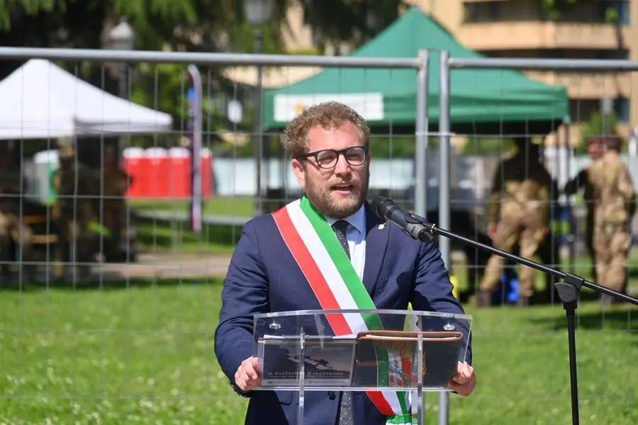 Adunata degli alpini a Vicenza, l'apertura