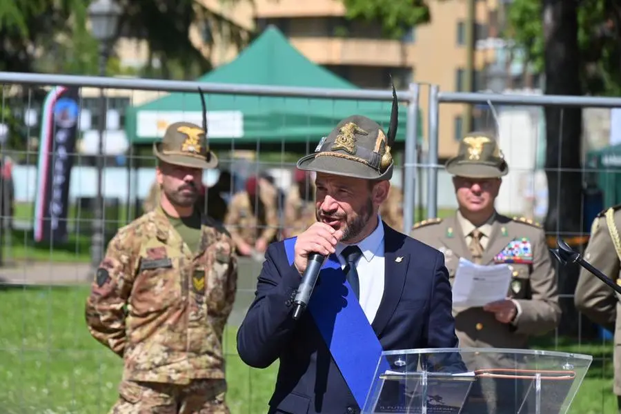 Adunata degli alpini a Vicenza, l'apertura