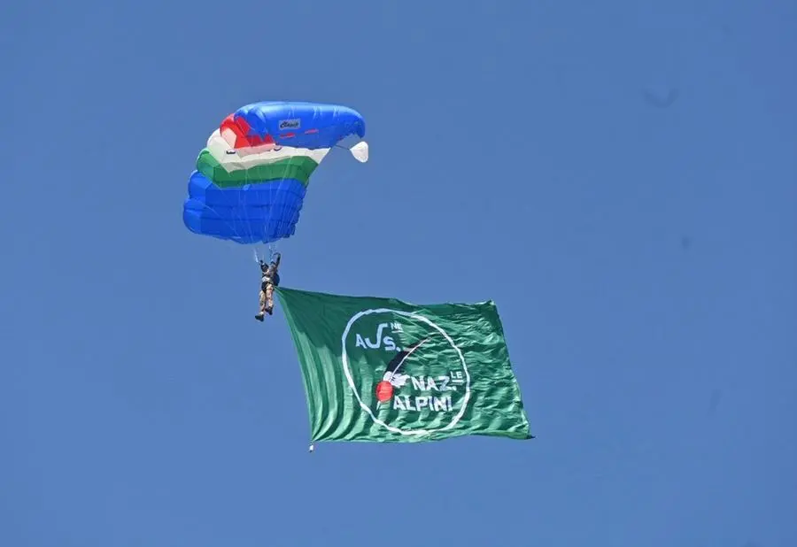 Adunata degli alpini a Vicenza, l'apertura