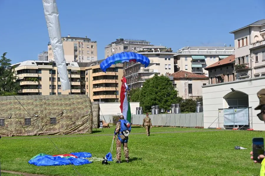 Adunata degli alpini a Vicenza, l'apertura