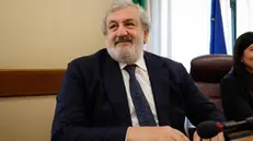 Michele Emiliano a Palazzo San Macuto durante audizione in commissione Antimafia, Roma, 10 Maggio 2024. ANSA/GIUSEPPE LAMI