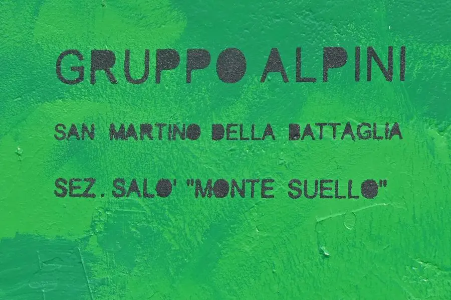 Adunata degli alpini, i gruppi bresciani di Manerba, San Martino e Villaggio Sereno