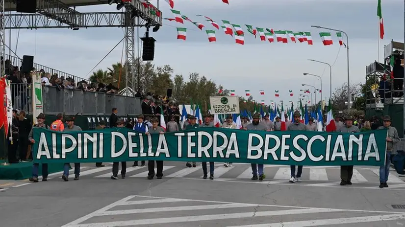 Missa das Tropas Alpinas, Grande Marcha em Vicenza: Narrativa Direta