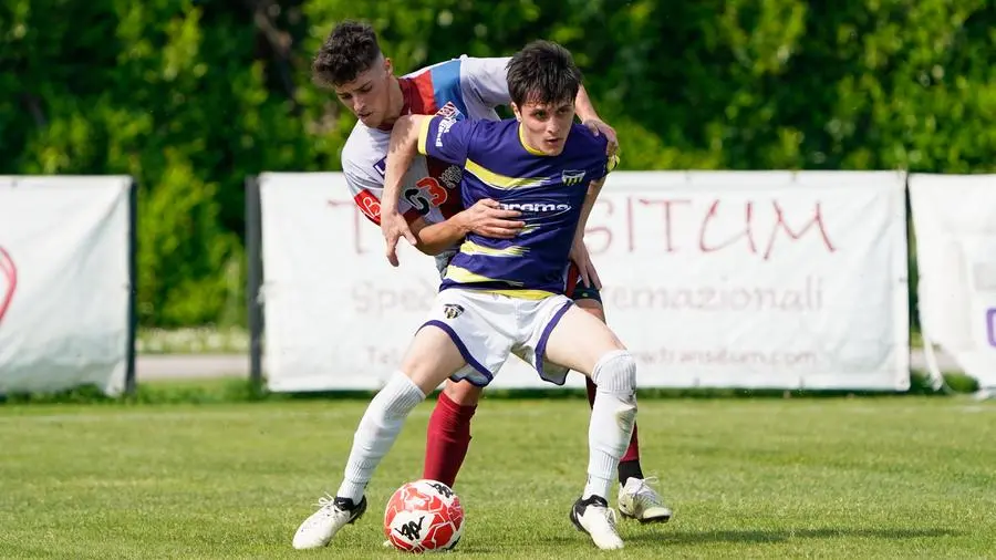 ECCELLENZA  CALCIO BRESCIA PRIMO TURNO PLAY OFF  CILIVERGHE - ORCEANA NELLA FOTO VERTUA LUCA E BRESCIANI SAMUELE  12-05-2024 perteghella@newreporter