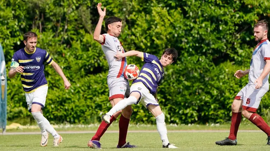 ECCELLENZA  CALCIO BRESCIA PRIMO TURNO PLAY OFF  CILIVERGHE - ORCEANA NELLA FOTO IURATO FILIPPO E BRESCIANI SAMUELE  12-05-2024 perteghella@newreporter