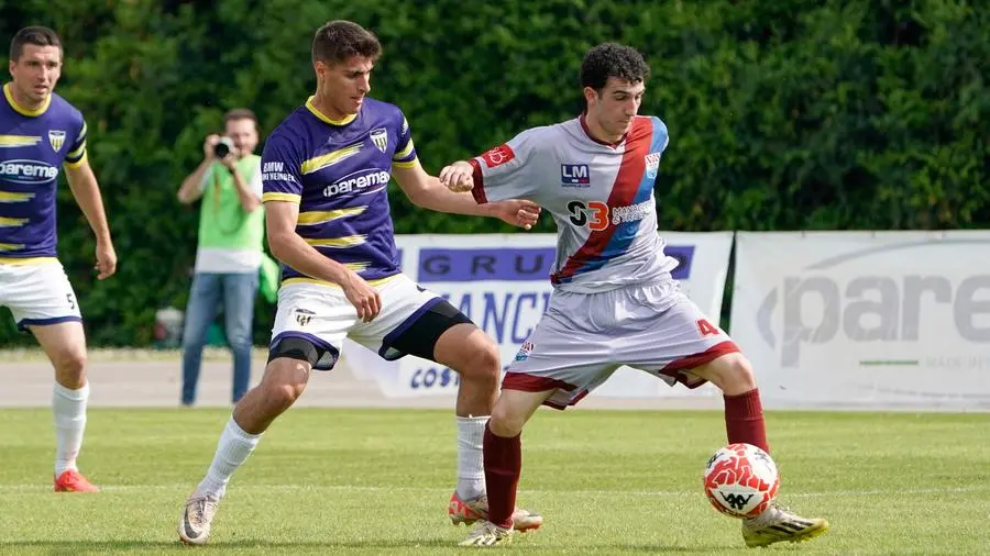 ECCELLENZA  CALCIO BRESCIA PRIMO TURNO PLAY OFF  CILIVERGHE - ORCEANA NELLA FOTO SCIDONE GABRIELE E CROPELLI MATTEO  12-05-2024 perteghella@newreporter