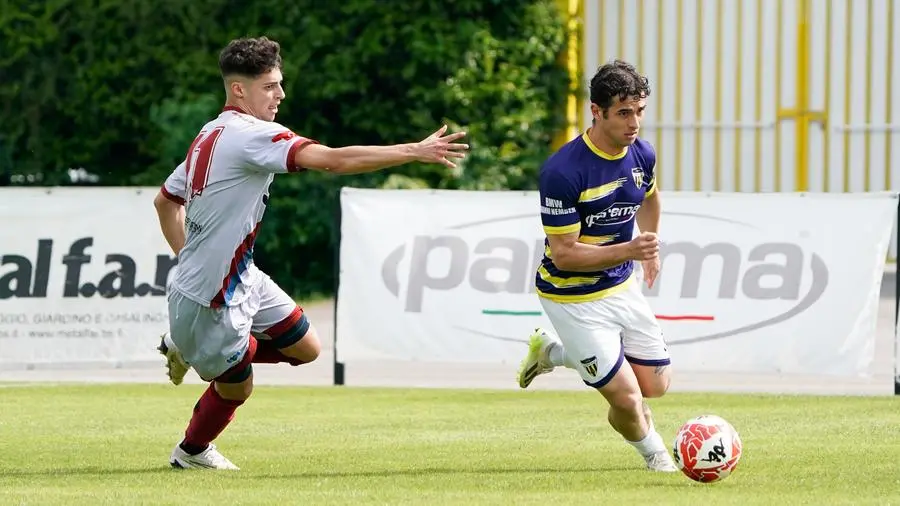 ECCELLENZA  CALCIO BRESCIA PRIMO TURNO PLAY OFF  CILIVERGHE - ORCEANA NELLA FOTO VERTUA LUCA E RICCIARDI GERARDO  12-05-2024 perteghella@newreporter