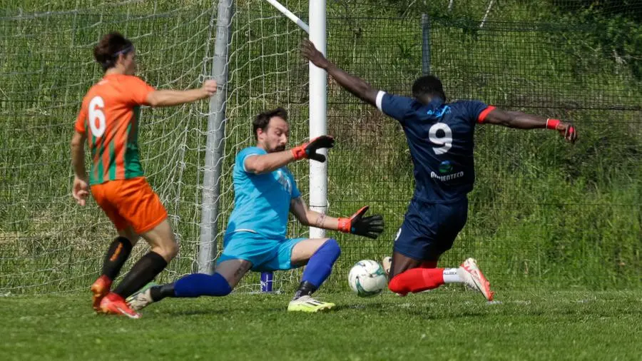 SPORT CALCIO PROMOZIONE RITORNO PLAY OUT BORGOSATOLLO CIVIDATESE  NELLA FOTO  OCCASIONE DIENE (BORGOSATOLLO)  12/05/2024 marazzani@newreporter 