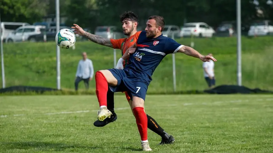 SPORT CALCIO PROMOZIONE RITORNO PLAY OUT BORGOSATOLLO CIVIDATESE  NELLA FOTO  CAMA (BORGOSATOLLO) 12/05/2024 marazzani@newreporter 