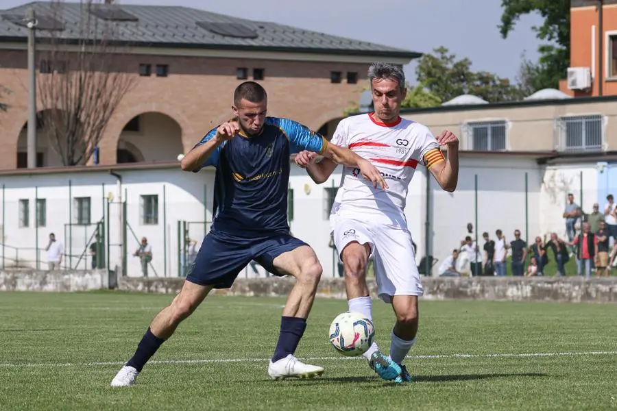 Sport Calcio Castrezzato Prima Categoria Castrezzato Gussago nella foto Rolfi Andrea Denis Spaneshi  12/05/2024 nicoli@newreporter