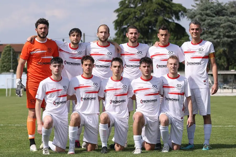 Sport Calcio Castrezzato Prima Categoria Castrezzato Gussago nella foto la formazione del Gussago  12/05/2024 nicoli@newreporter