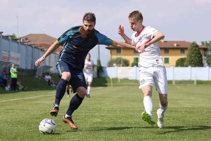 Sport Calcio Castrezzato Prima Categoria Castrezzato Gussago nella foto Bettoni Andrea Luca Alighisi  12/05/2024 nicoli@newreporter