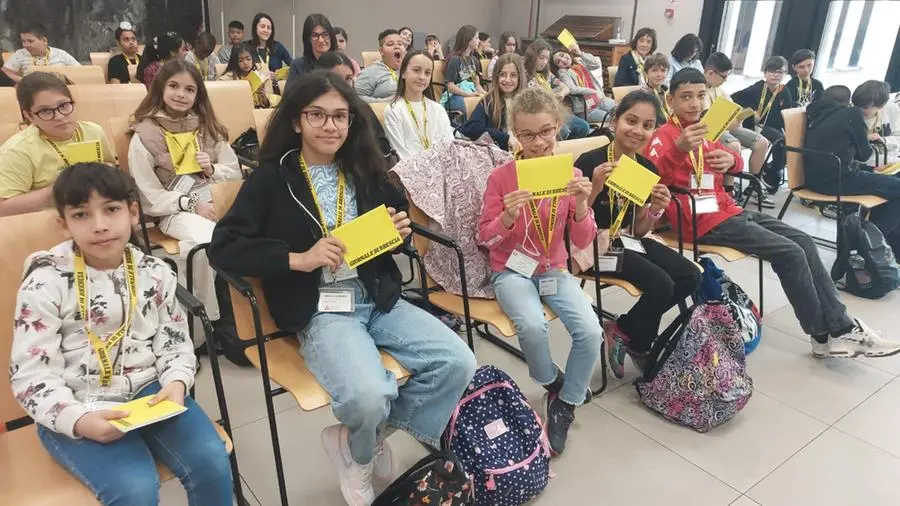 In visita al Gdb gli alunni delle classi quinta  A e quinta F della primaria di Manerbio